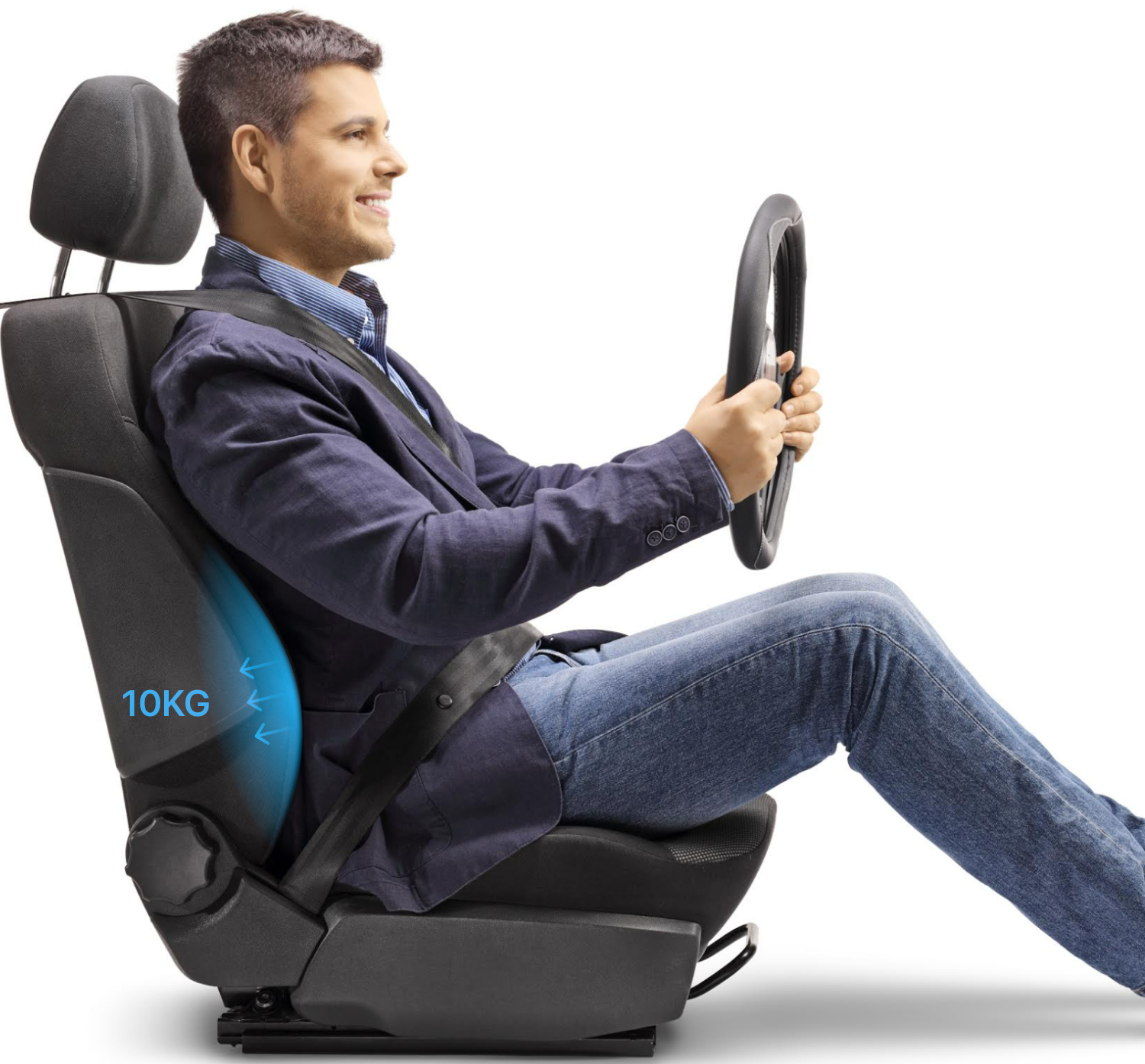 Make driving comfortable again Morfit lumbar support Morfit New Zealand